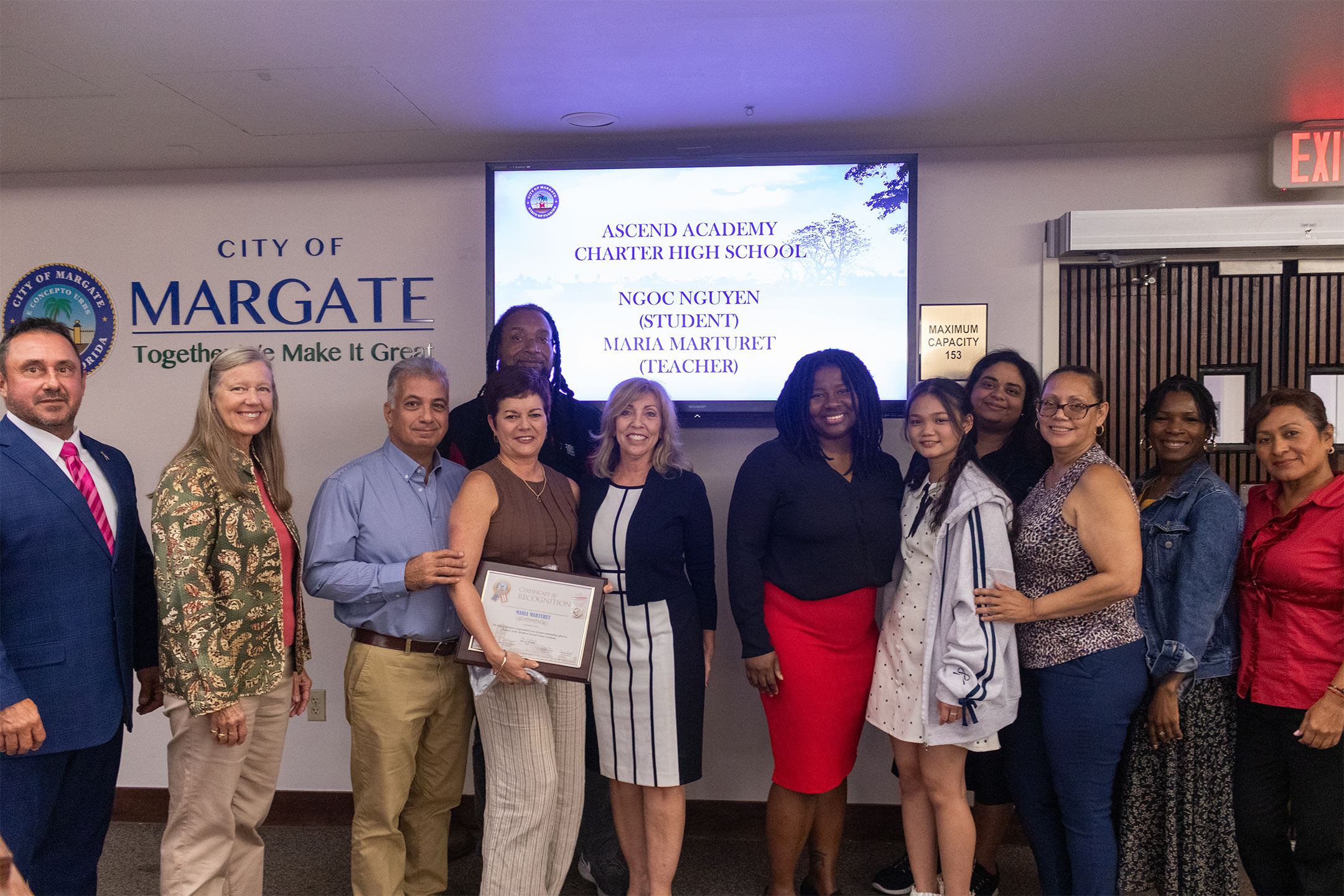 Ascend Academy Charter, Ngoc Nguyen and Maria Marturet