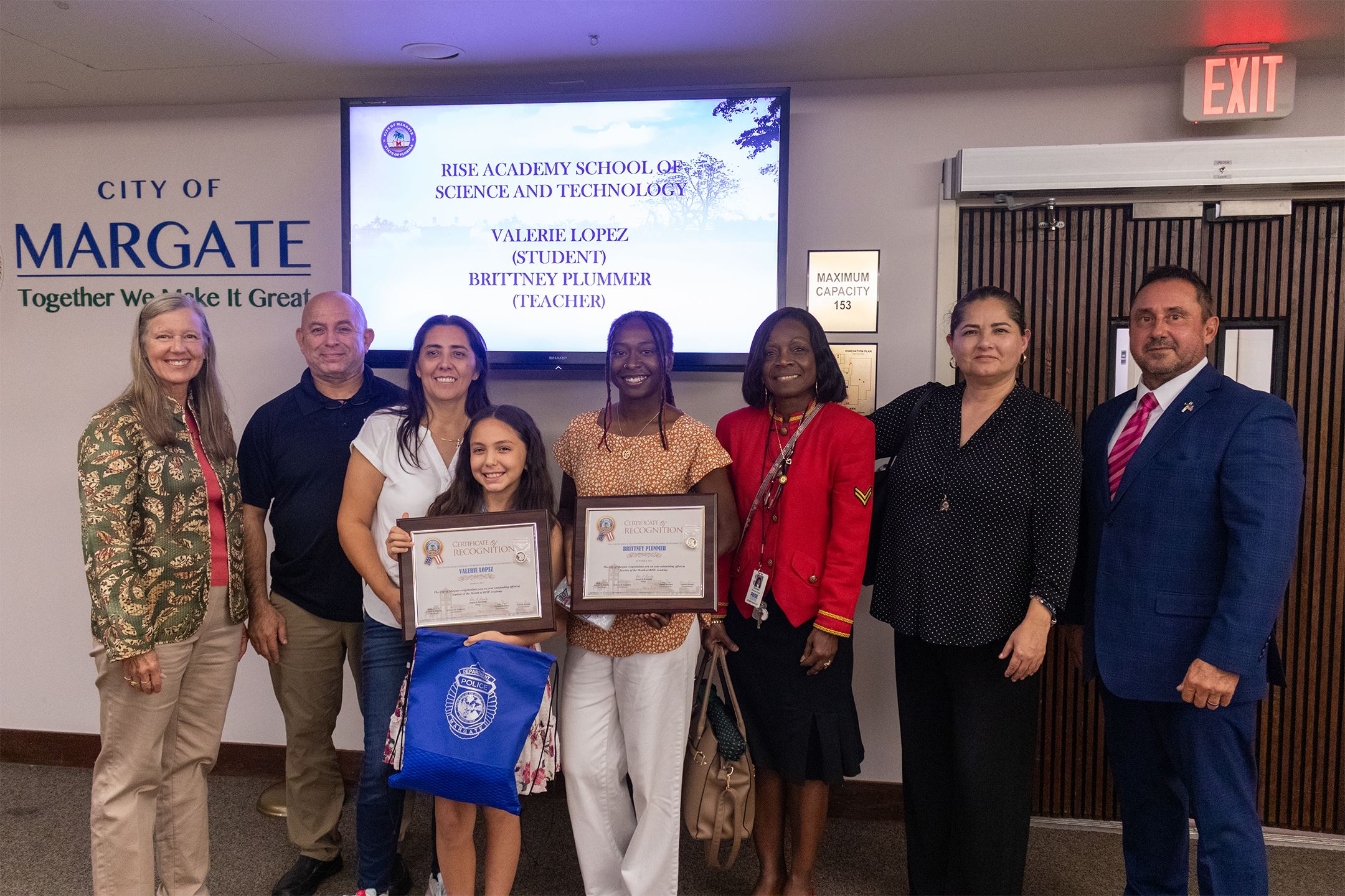Rise Academy, Valerie Lopez and Brittney Plummer
