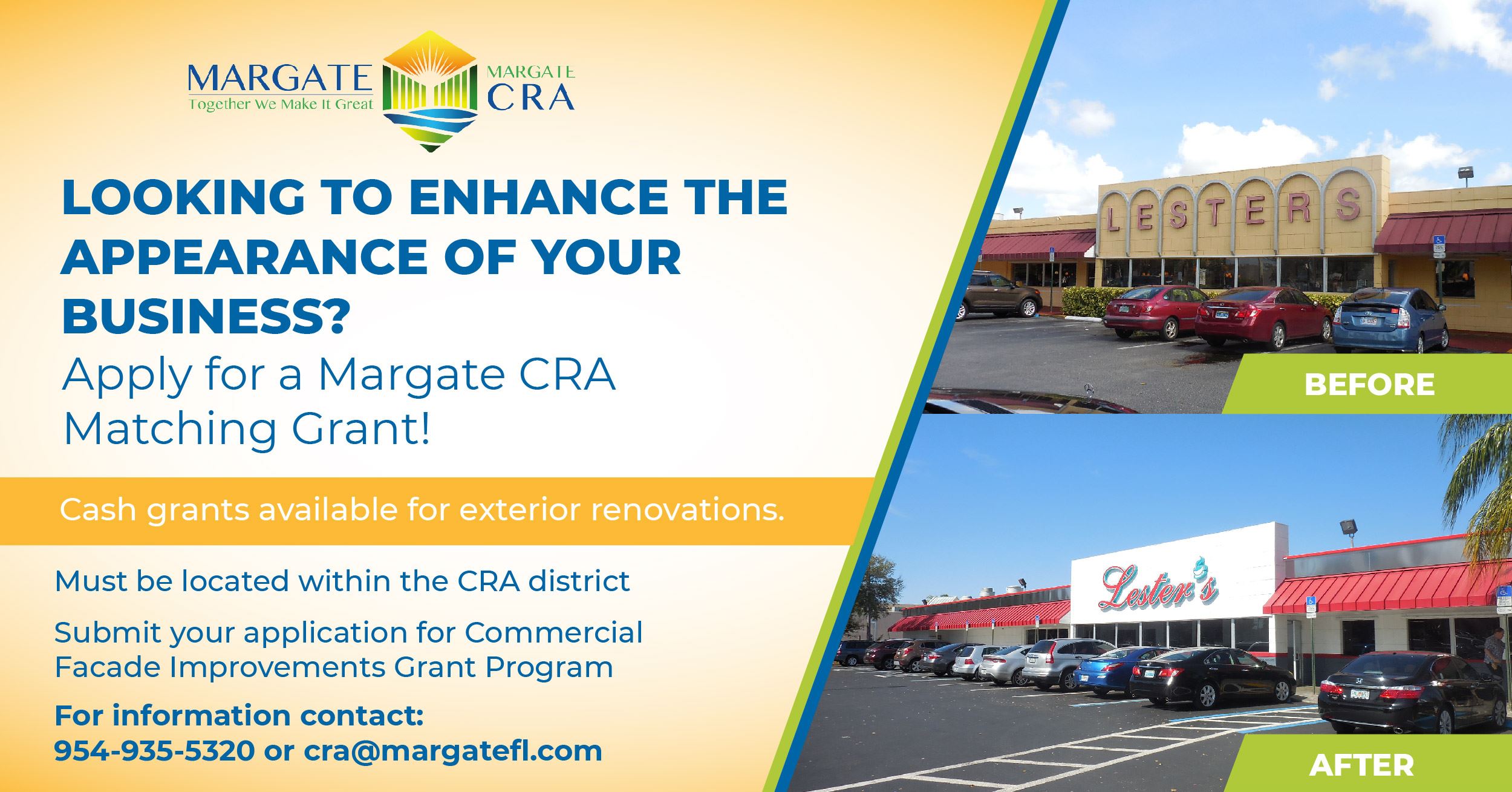 Margate CRA matching grant_Facebook