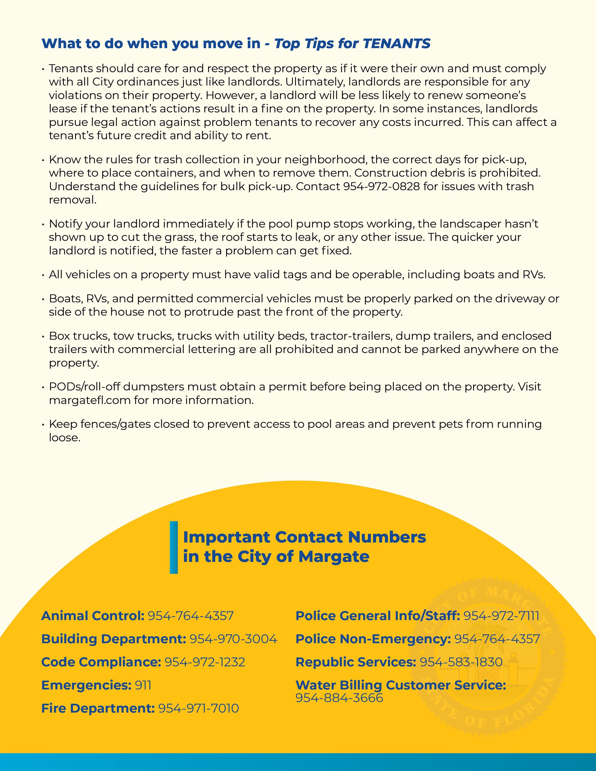 Image link - top tips for tenants